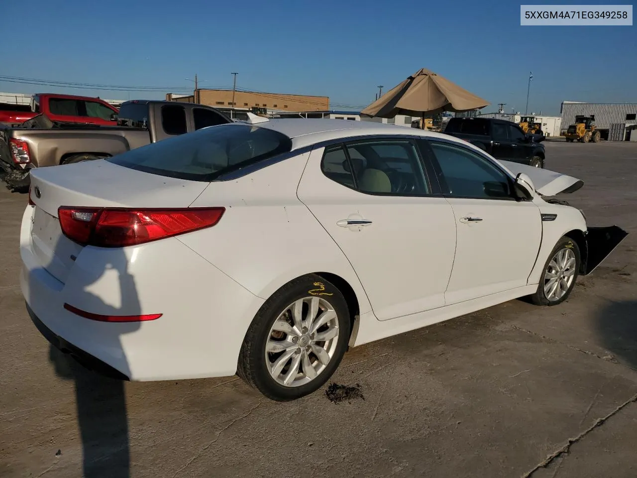 2014 Kia Optima Lx VIN: 5XXGM4A71EG349258 Lot: 73679844