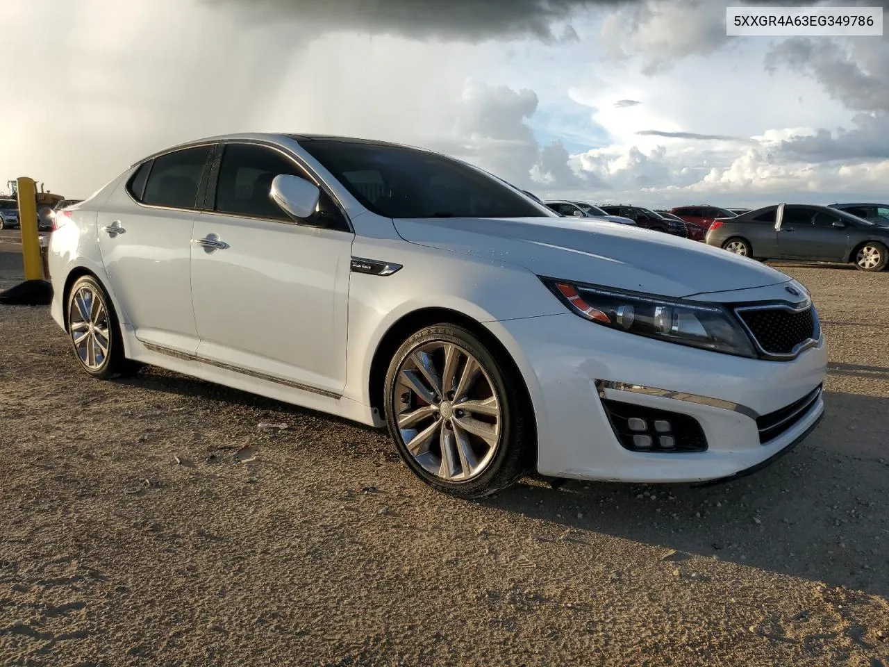 2014 Kia Optima Sx VIN: 5XXGR4A63EG349786 Lot: 73888834