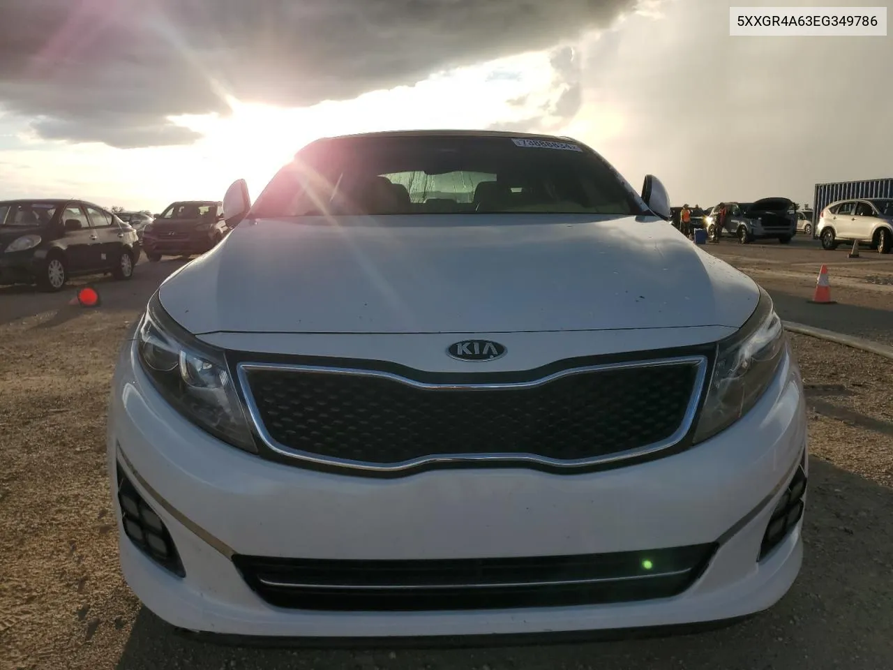 2014 Kia Optima Sx VIN: 5XXGR4A63EG349786 Lot: 73888834