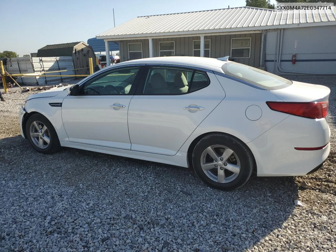 5XXGM4A72EG347714 2014 Kia Optima Lx