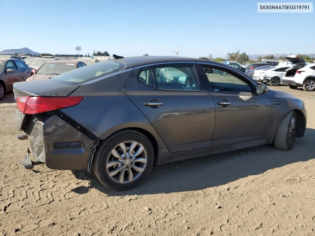 2014 Kia Optima Ex VIN: 5XXGN4A75EG319791 Lot: 74021354