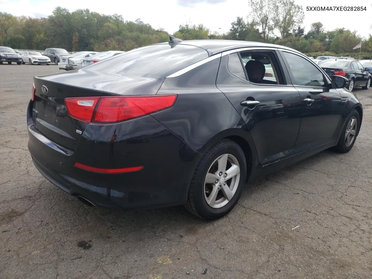 2014 Kia Optima Lx VIN: 5XXGM4A7XEG282854 Lot: 74418084