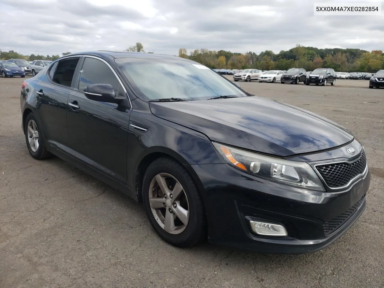 2014 Kia Optima Lx VIN: 5XXGM4A7XEG282854 Lot: 74418084