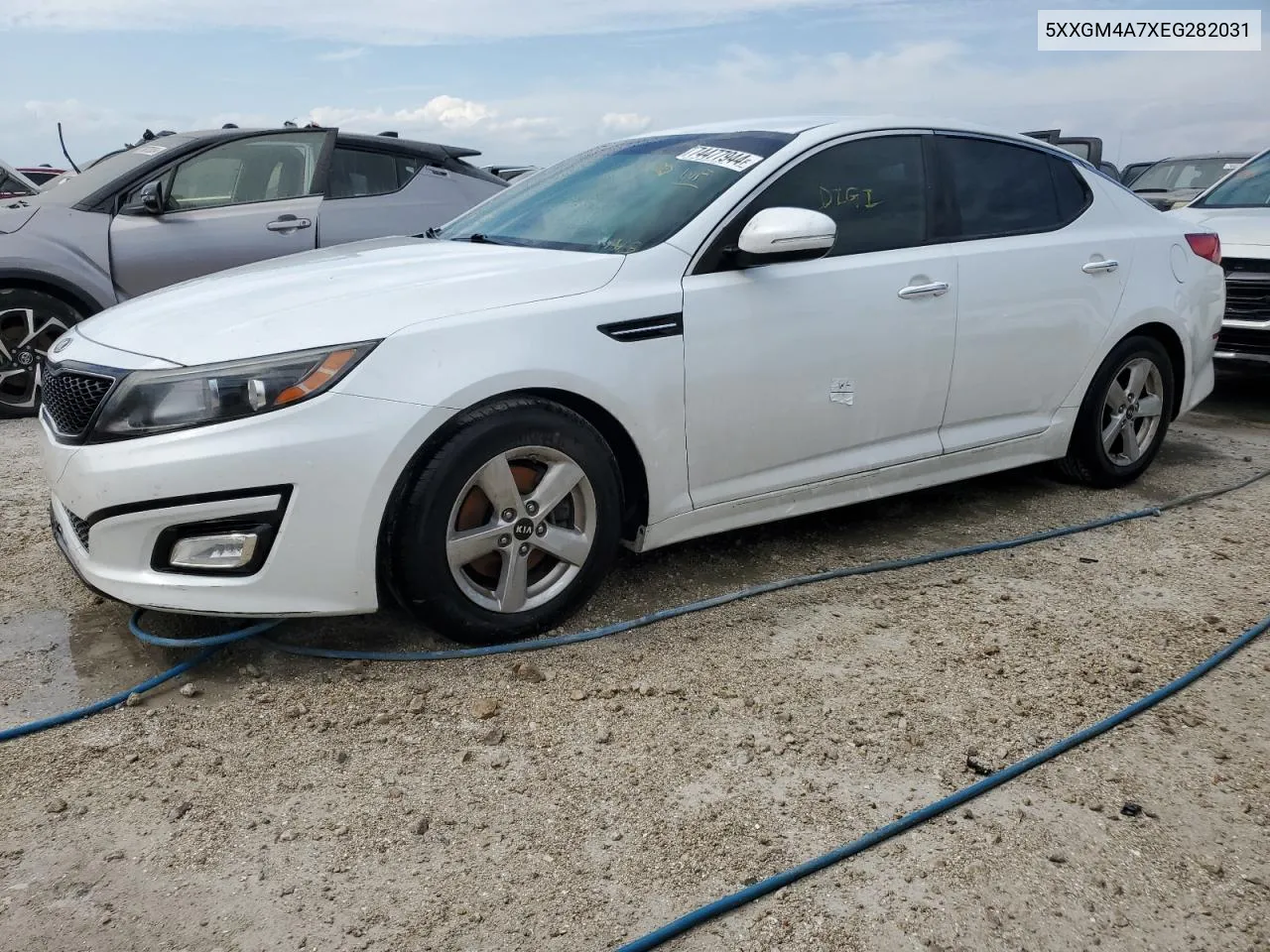 2014 Kia Optima Lx VIN: 5XXGM4A7XEG282031 Lot: 74477944