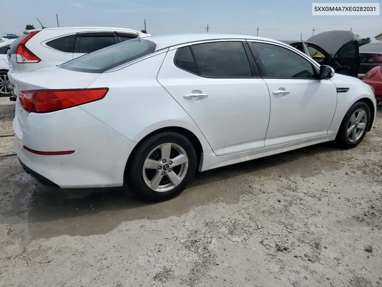 2014 Kia Optima Lx VIN: 5XXGM4A7XEG282031 Lot: 74477944