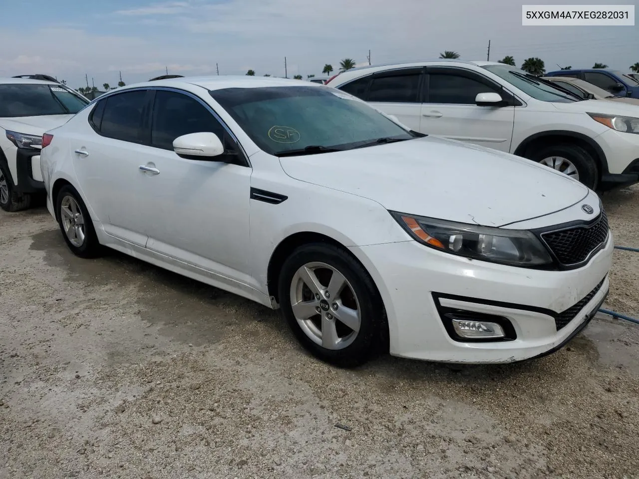 2014 Kia Optima Lx VIN: 5XXGM4A7XEG282031 Lot: 74477944