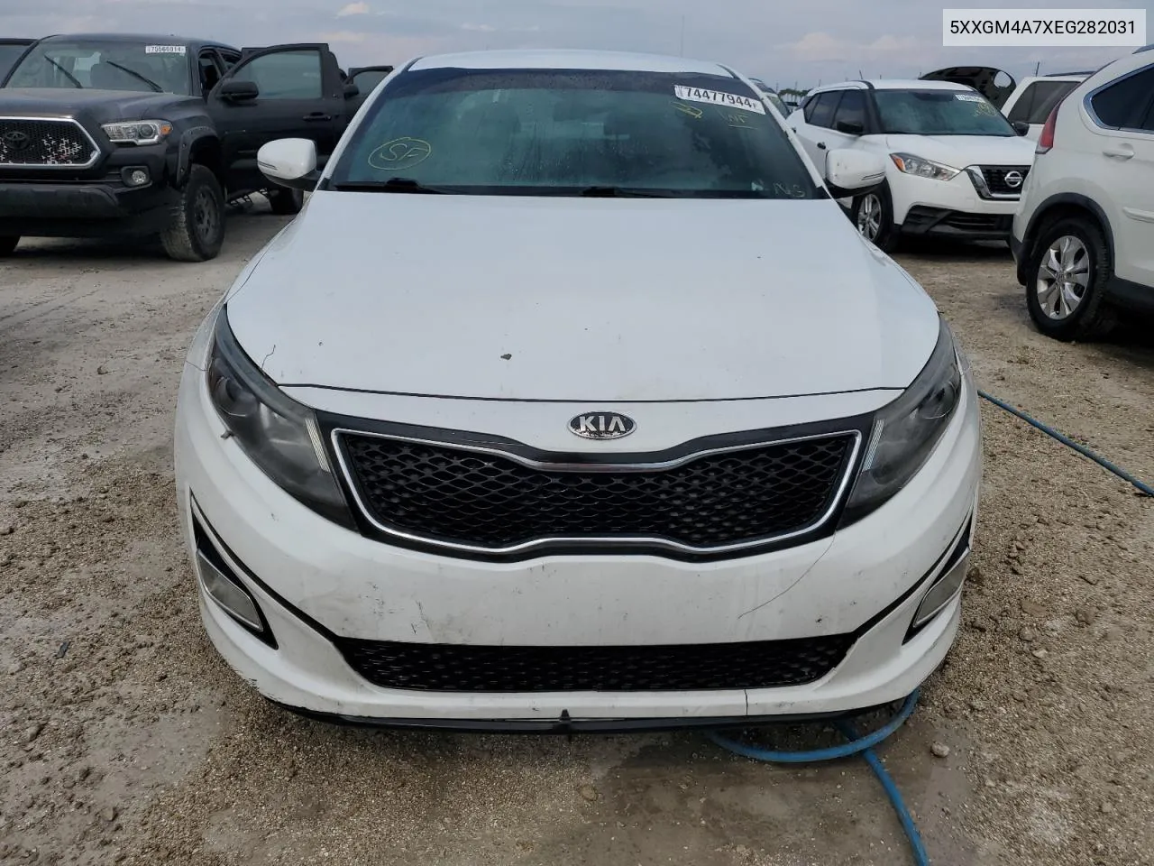 2014 Kia Optima Lx VIN: 5XXGM4A7XEG282031 Lot: 74477944