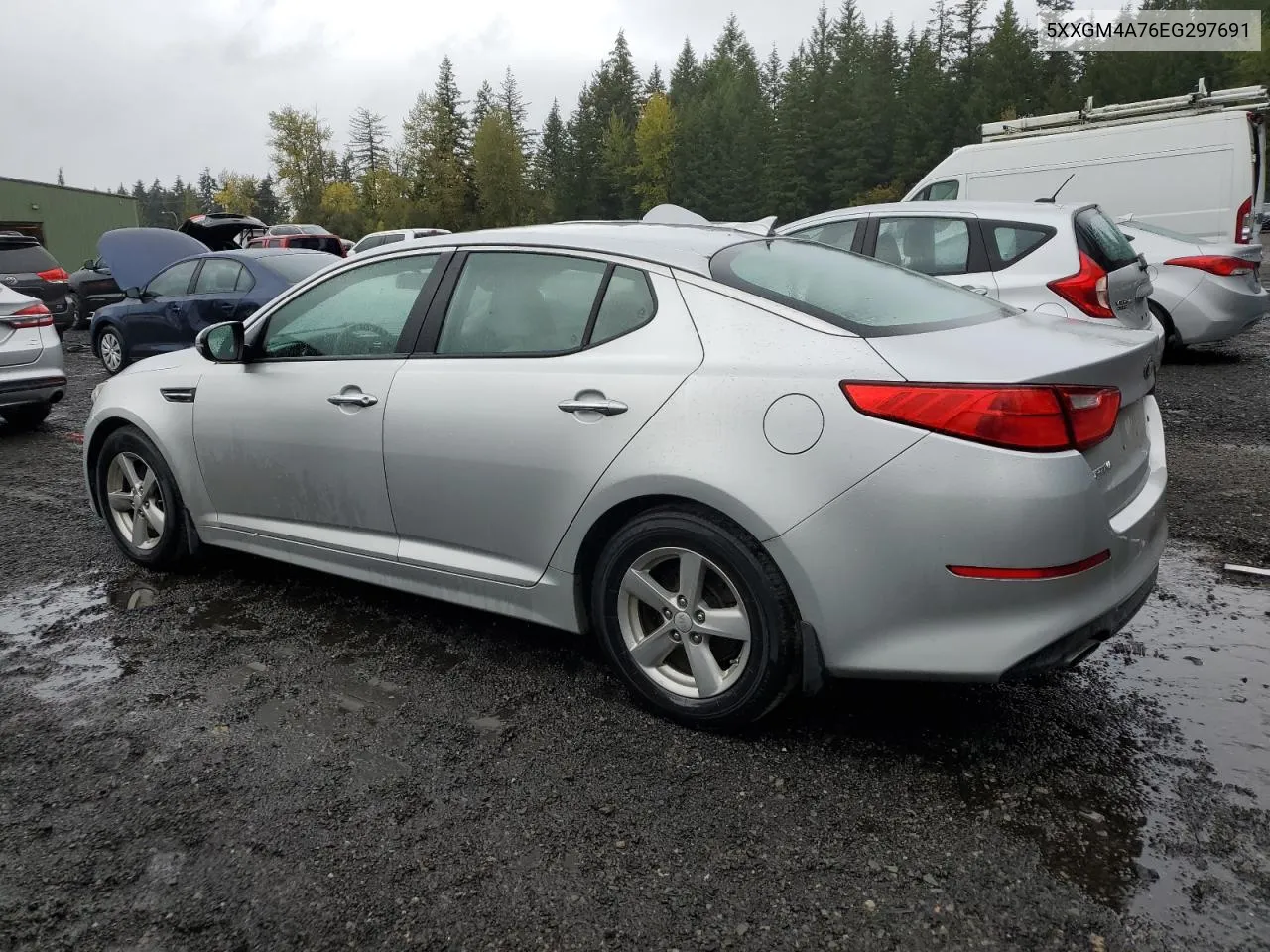 5XXGM4A76EG297691 2014 Kia Optima Lx