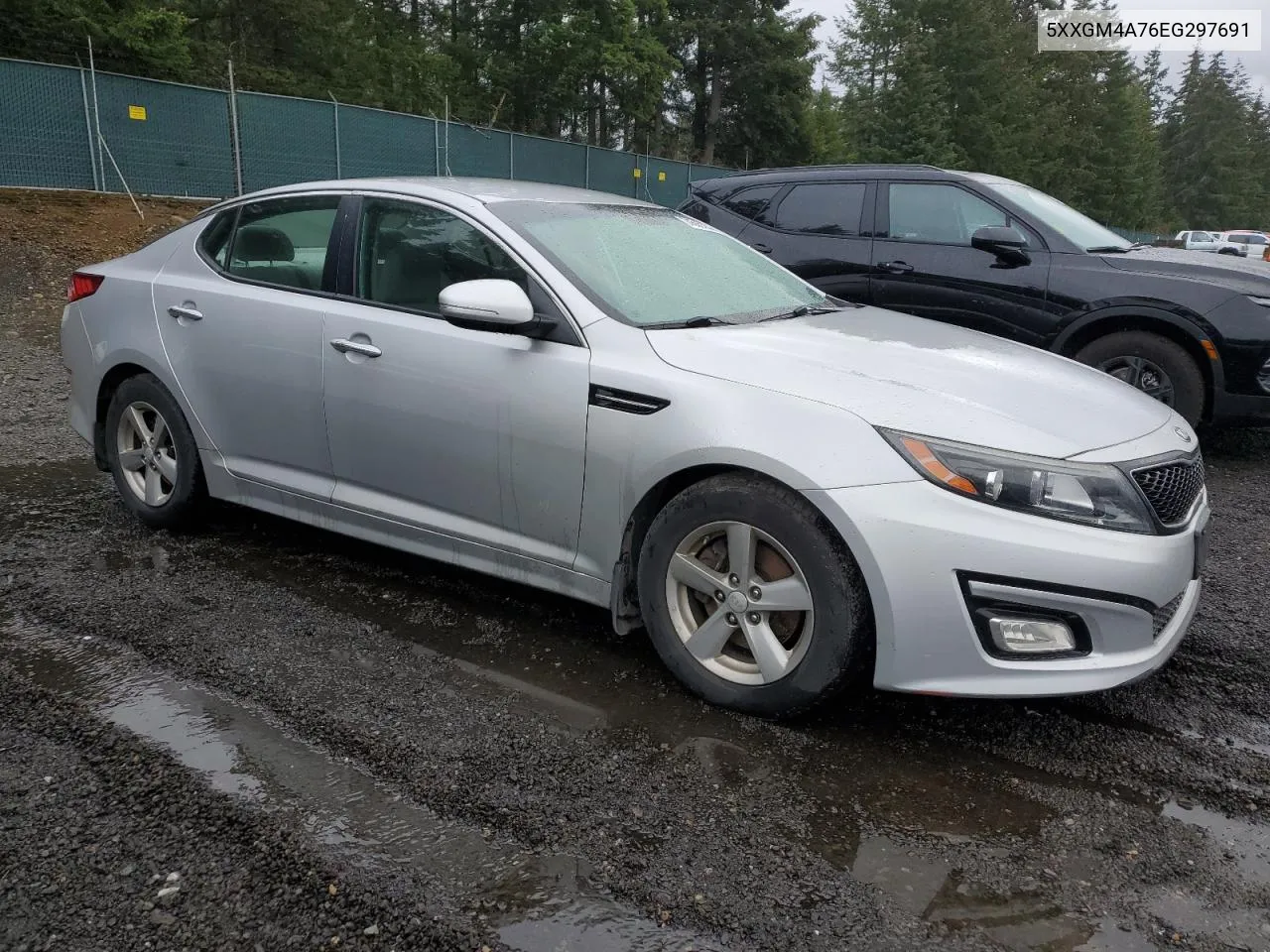 2014 Kia Optima Lx VIN: 5XXGM4A76EG297691 Lot: 74555374