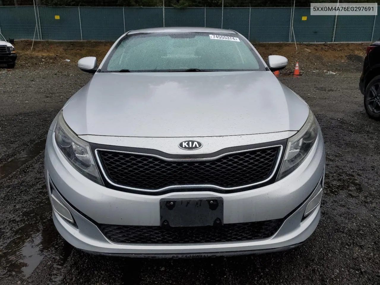 5XXGM4A76EG297691 2014 Kia Optima Lx