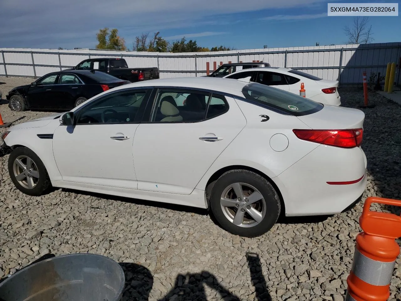 2014 Kia Optima Lx VIN: 5XXGM4A73EG282064 Lot: 74763884