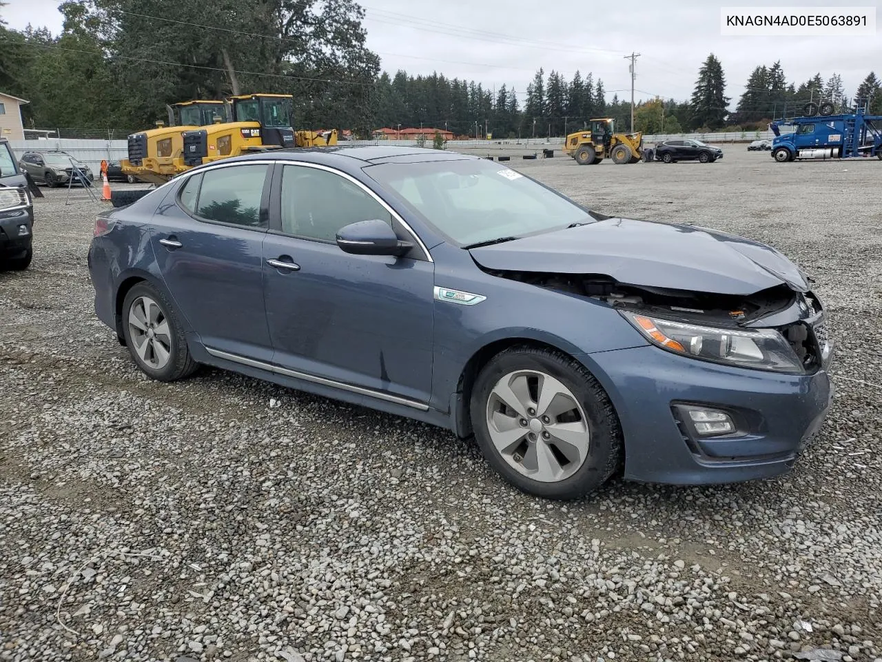 KNAGN4AD0E5063891 2014 Kia Optima Hybrid