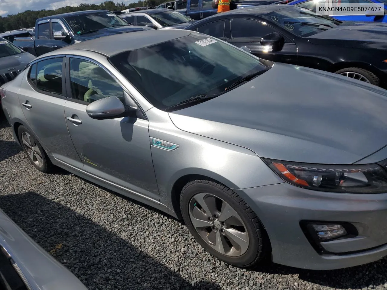 KNAGN4AD9E5074677 2014 Kia Optima Hybrid