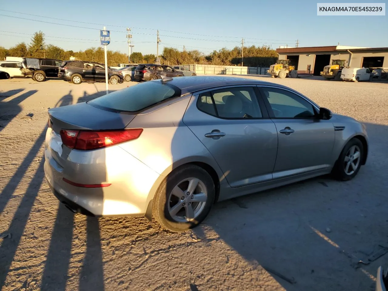 2014 Kia Optima Lx VIN: KNAGM4A70E5453239 Lot: 74892624