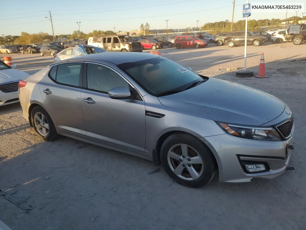 2014 Kia Optima Lx VIN: KNAGM4A70E5453239 Lot: 74892624