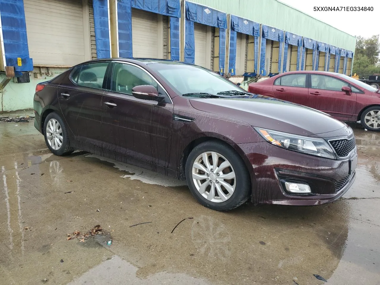 2014 Kia Optima Ex VIN: 5XXGN4A71EG334840 Lot: 75095194