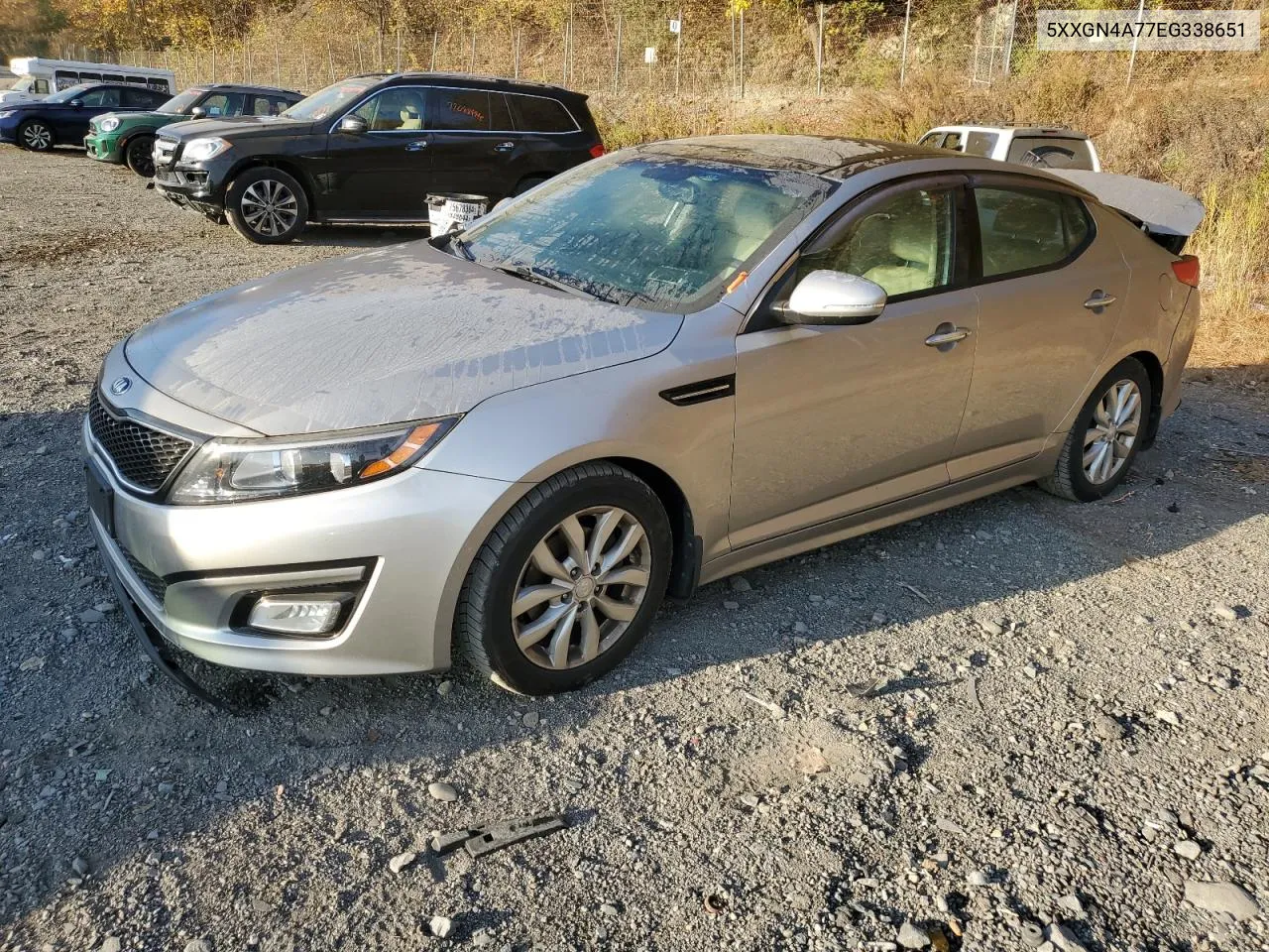 2014 Kia Optima Ex VIN: 5XXGN4A77EG338651 Lot: 75097004