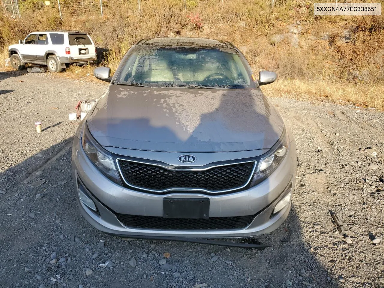 2014 Kia Optima Ex VIN: 5XXGN4A77EG338651 Lot: 75097004