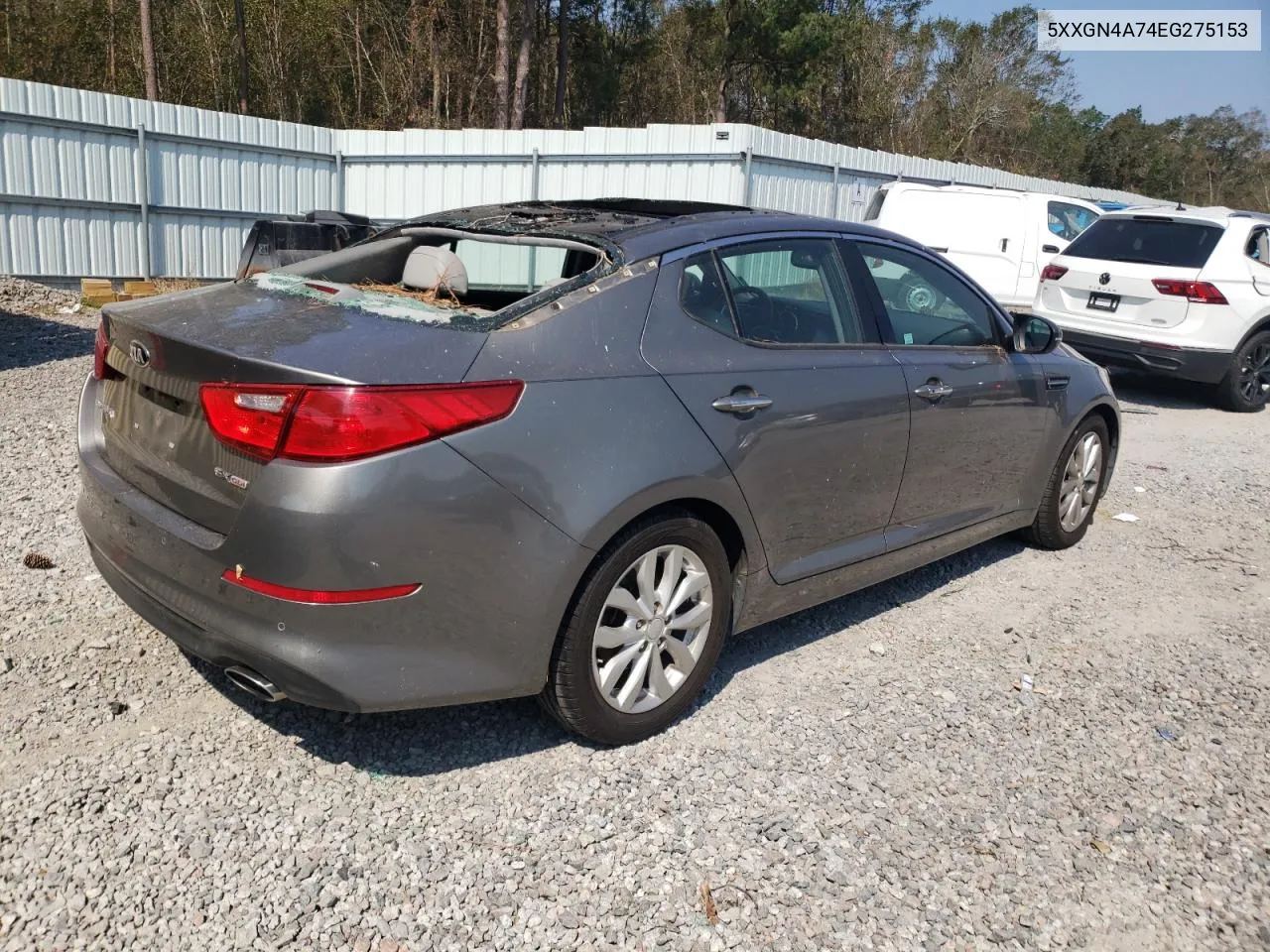 5XXGN4A74EG275153 2014 Kia Optima Ex