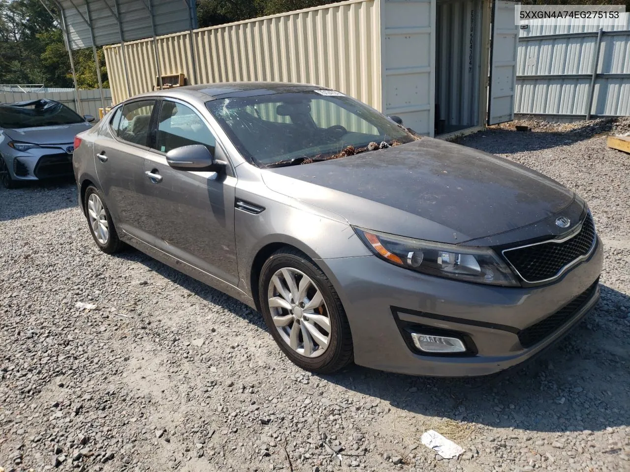 2014 Kia Optima Ex VIN: 5XXGN4A74EG275153 Lot: 75124724