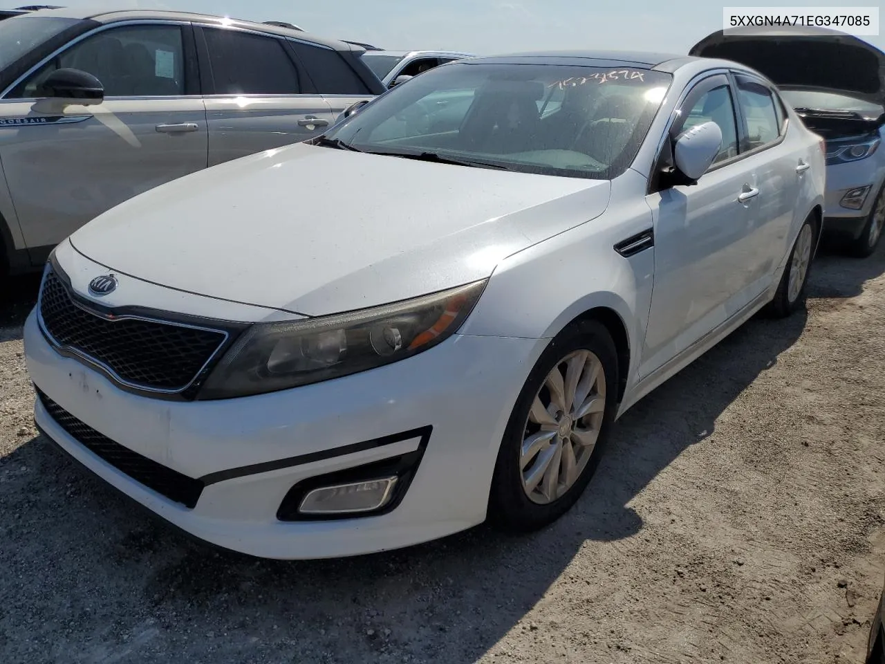 5XXGN4A71EG347085 2014 Kia Optima Ex