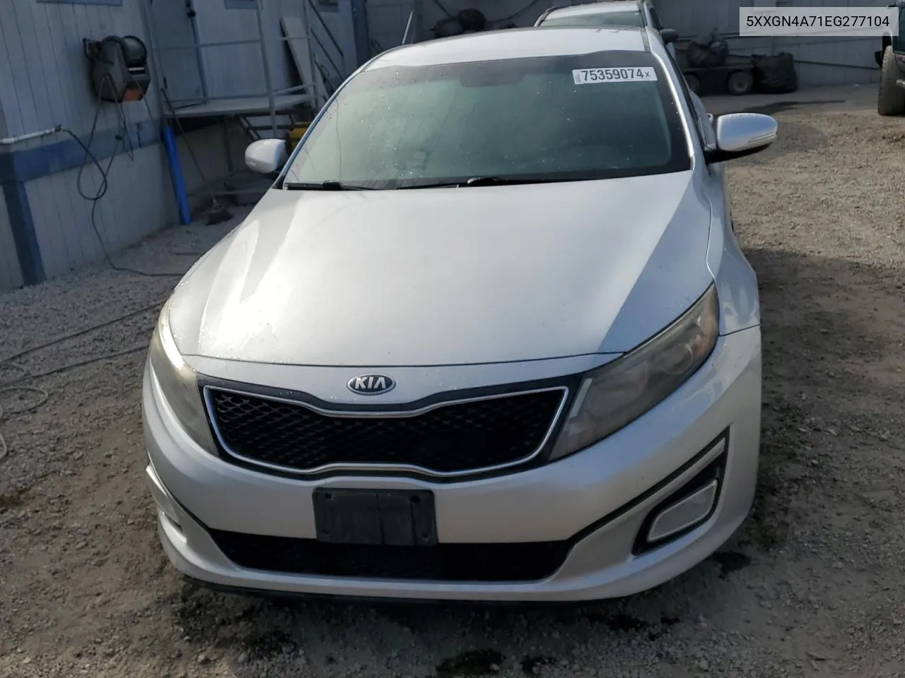 2014 Kia Optima Ex VIN: 5XXGN4A71EG277104 Lot: 75359074