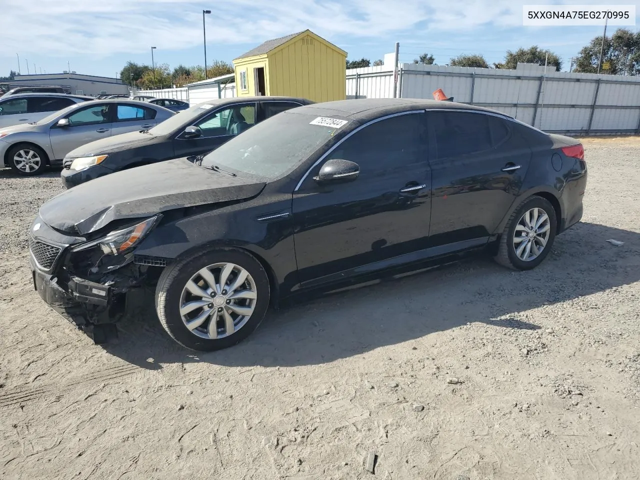 5XXGN4A75EG270995 2014 Kia Optima Ex