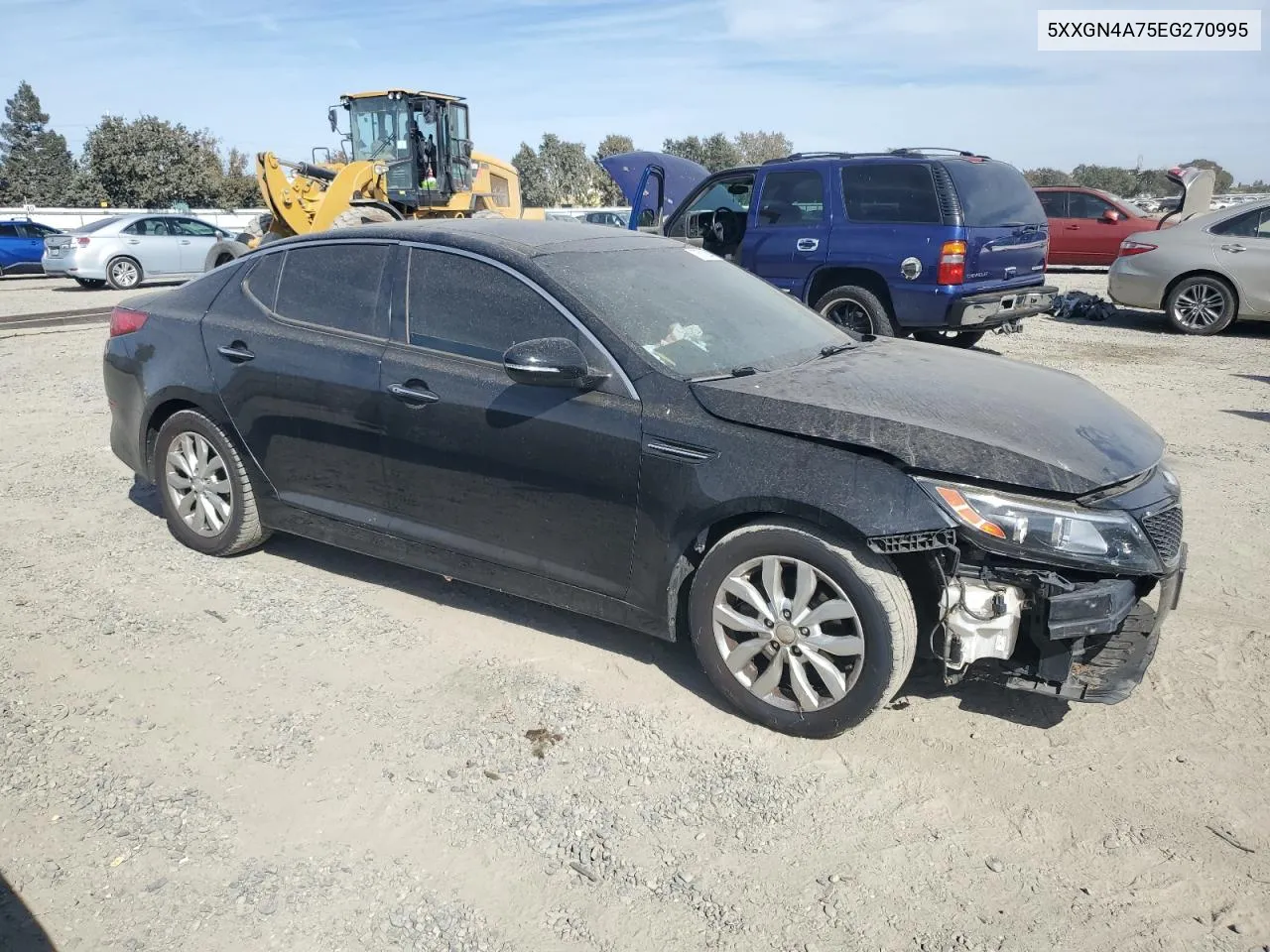 2014 Kia Optima Ex VIN: 5XXGN4A75EG270995 Lot: 75572844