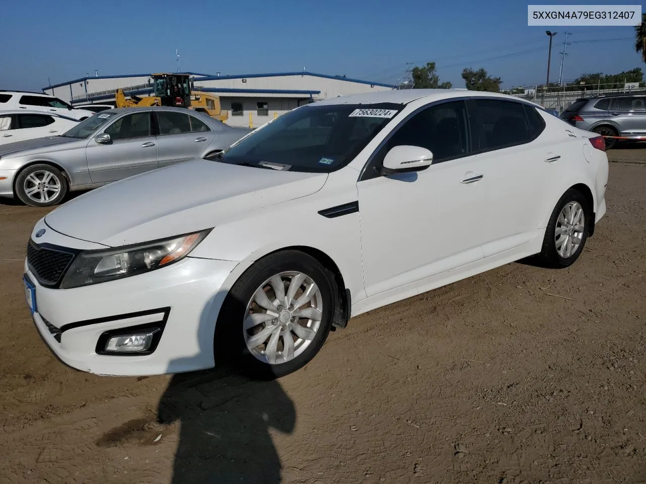 5XXGN4A79EG312407 2014 Kia Optima Ex