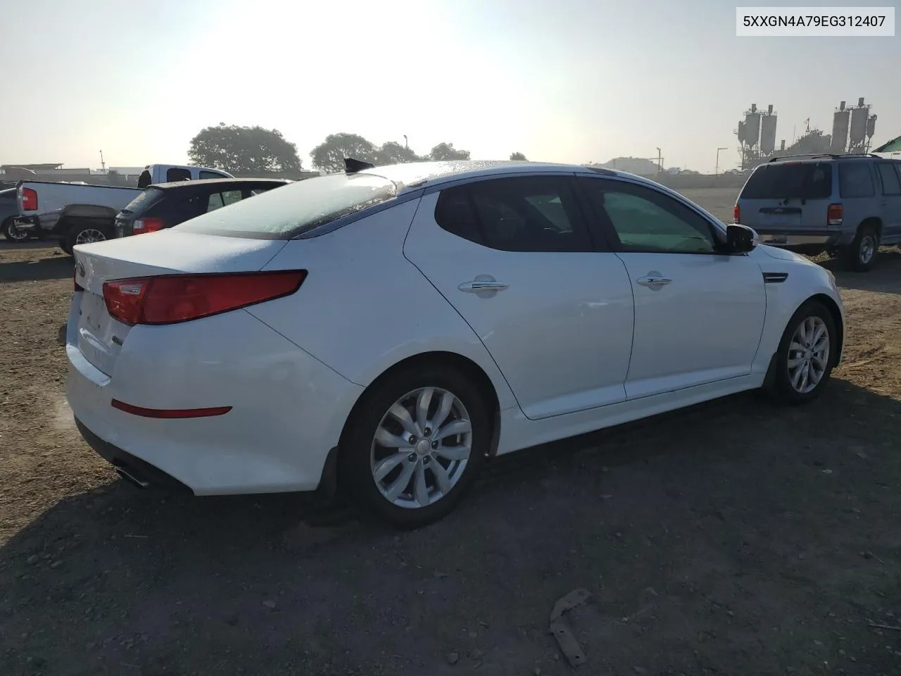 2014 Kia Optima Ex VIN: 5XXGN4A79EG312407 Lot: 75630224