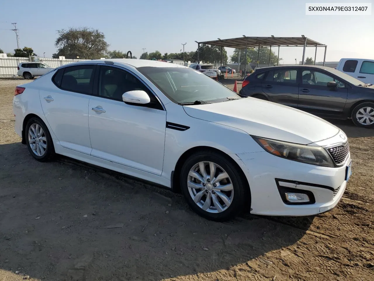 5XXGN4A79EG312407 2014 Kia Optima Ex