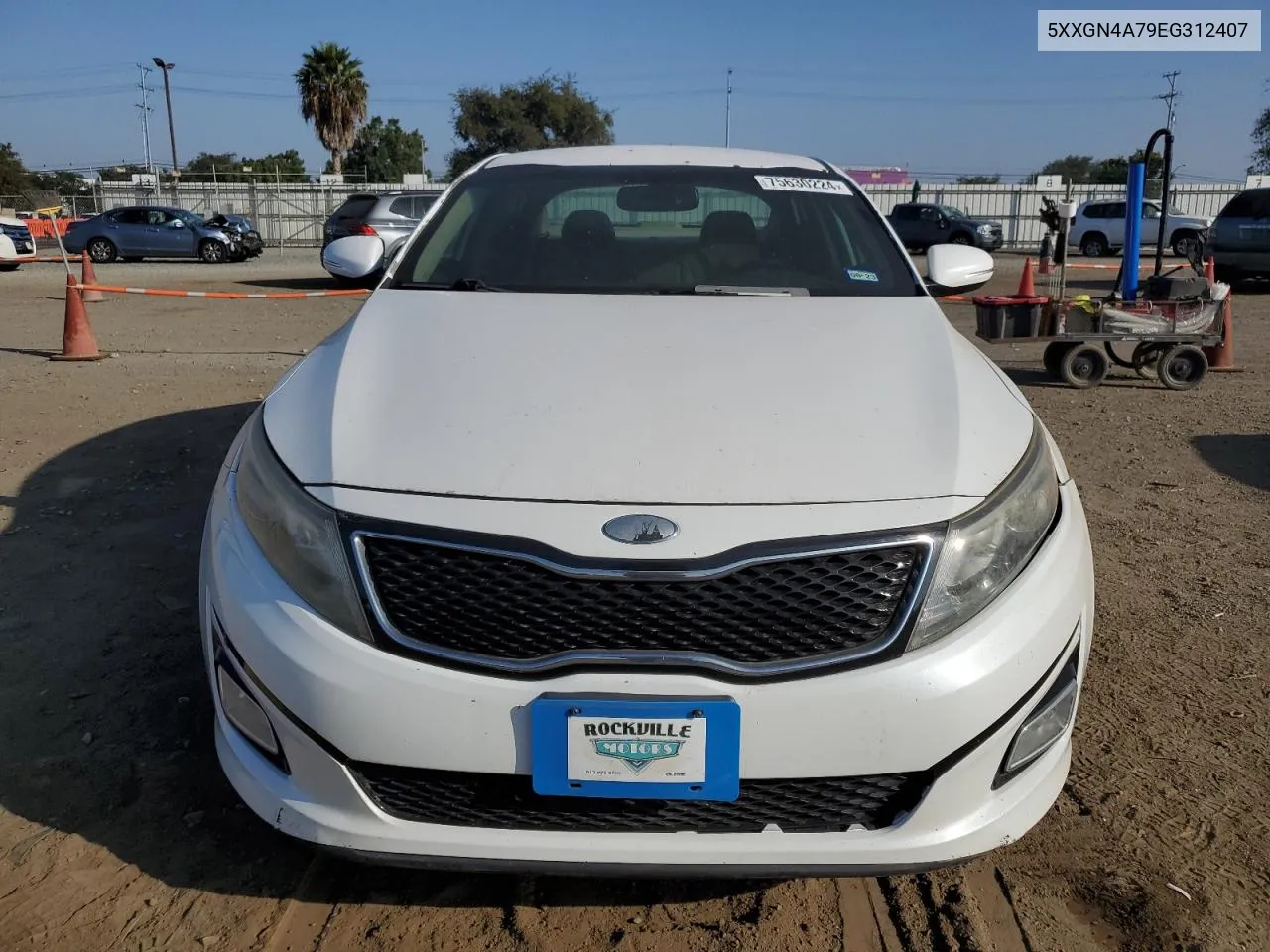 5XXGN4A79EG312407 2014 Kia Optima Ex