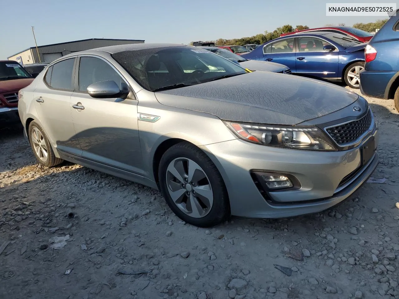 2014 Kia Optima Hybrid VIN: KNAGN4AD9E5072525 Lot: 75739284