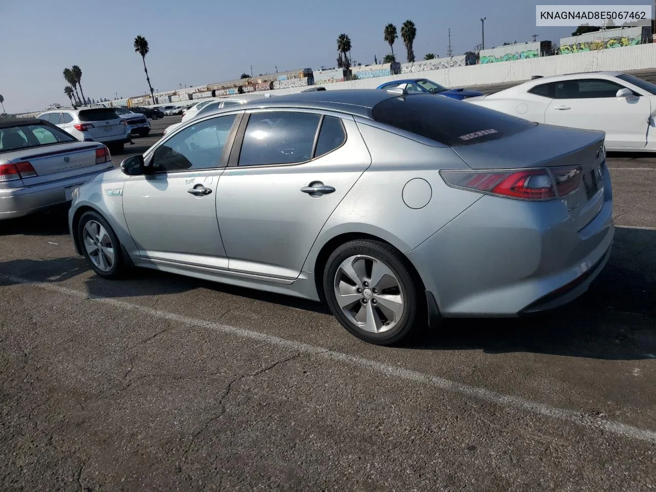 2014 Kia Optima Hybrid VIN: KNAGN4AD8E5067462 Lot: 75878414