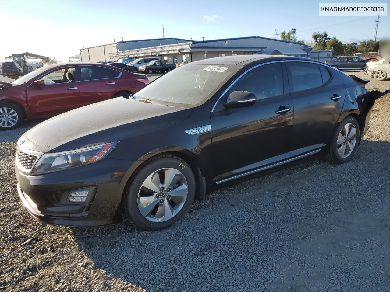 KNAGN4AD0E5068363 2014 Kia Optima Hybrid