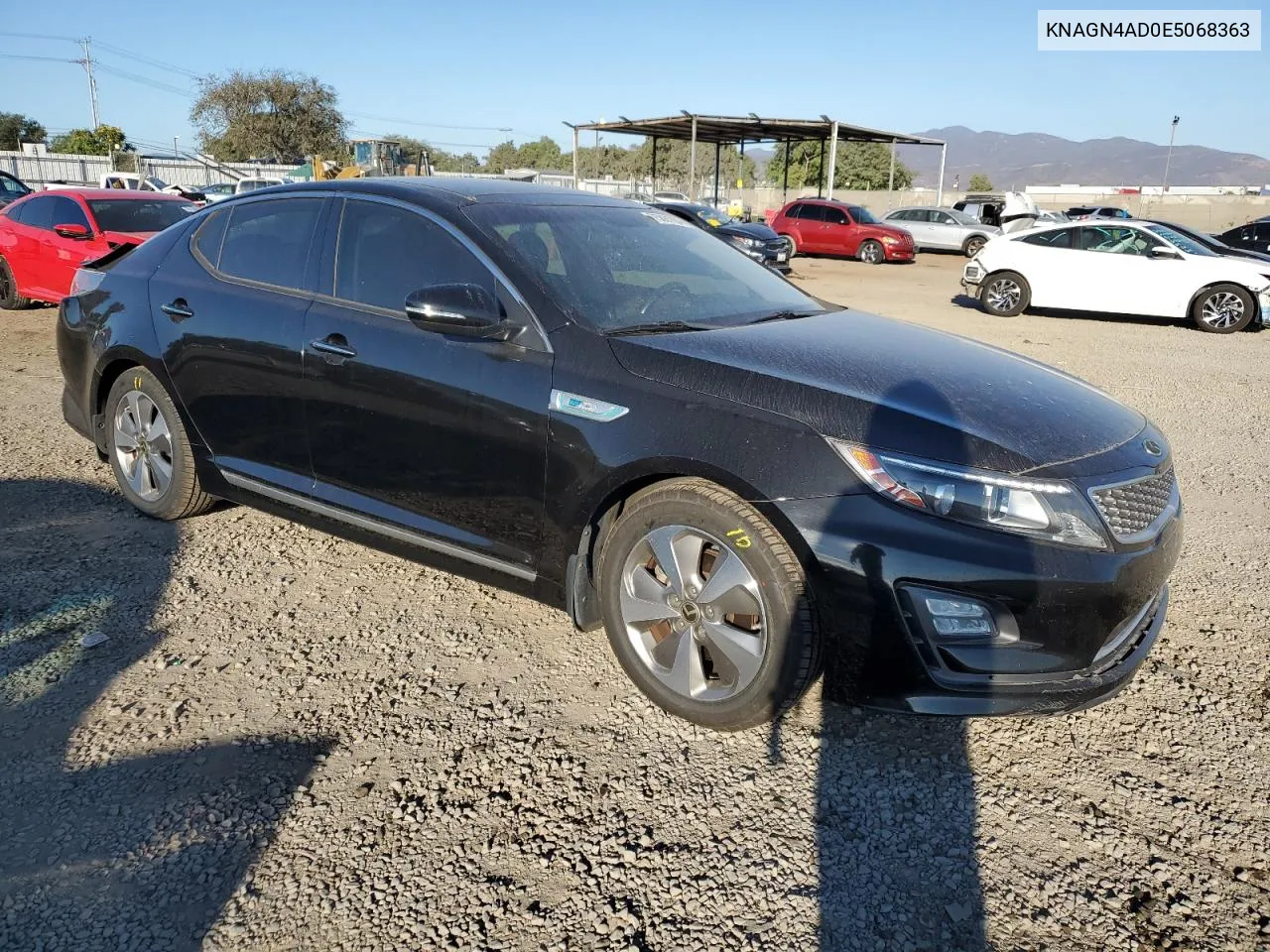 KNAGN4AD0E5068363 2014 Kia Optima Hybrid