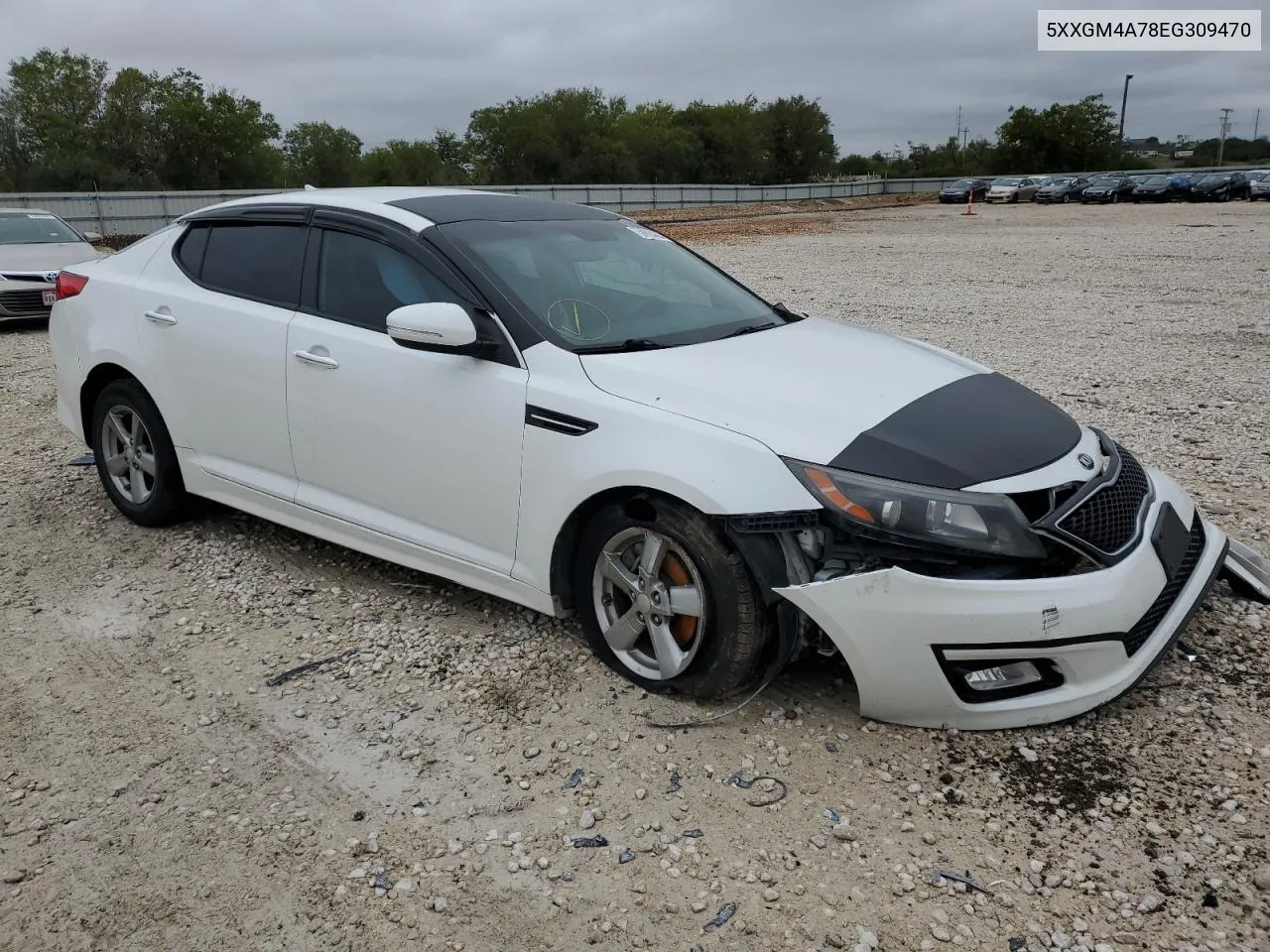 5XXGM4A78EG309470 2014 Kia Optima Lx