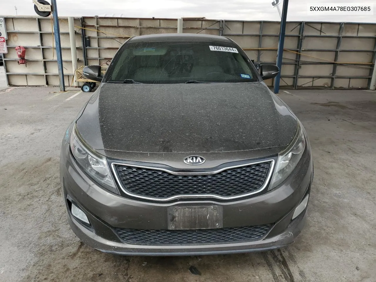 2014 Kia Optima Lx VIN: 5XXGM4A78EG307685 Lot: 76013644