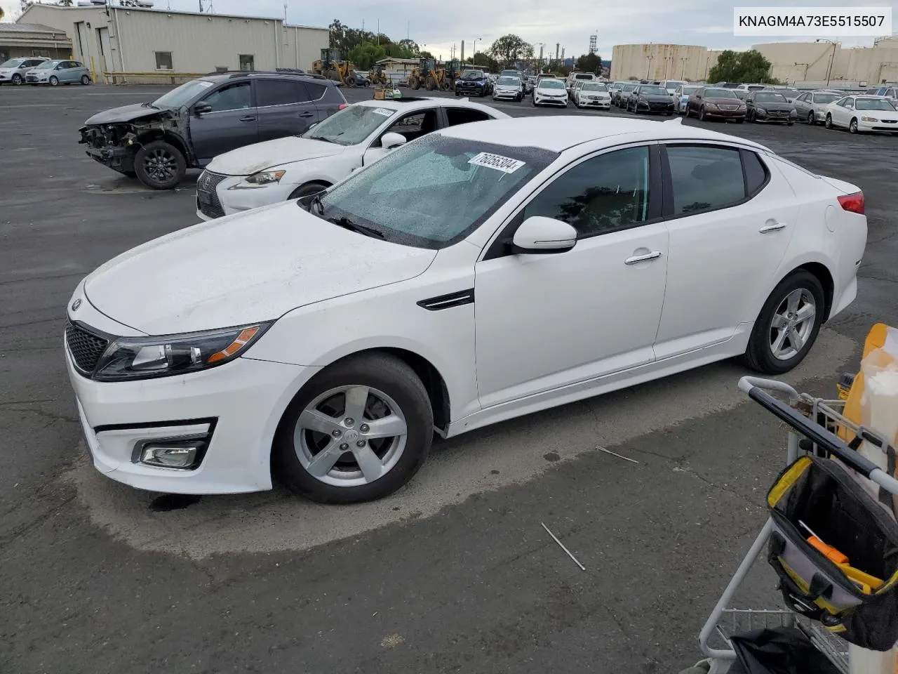 2014 Kia Optima Lx VIN: KNAGM4A73E5515507 Lot: 76056304