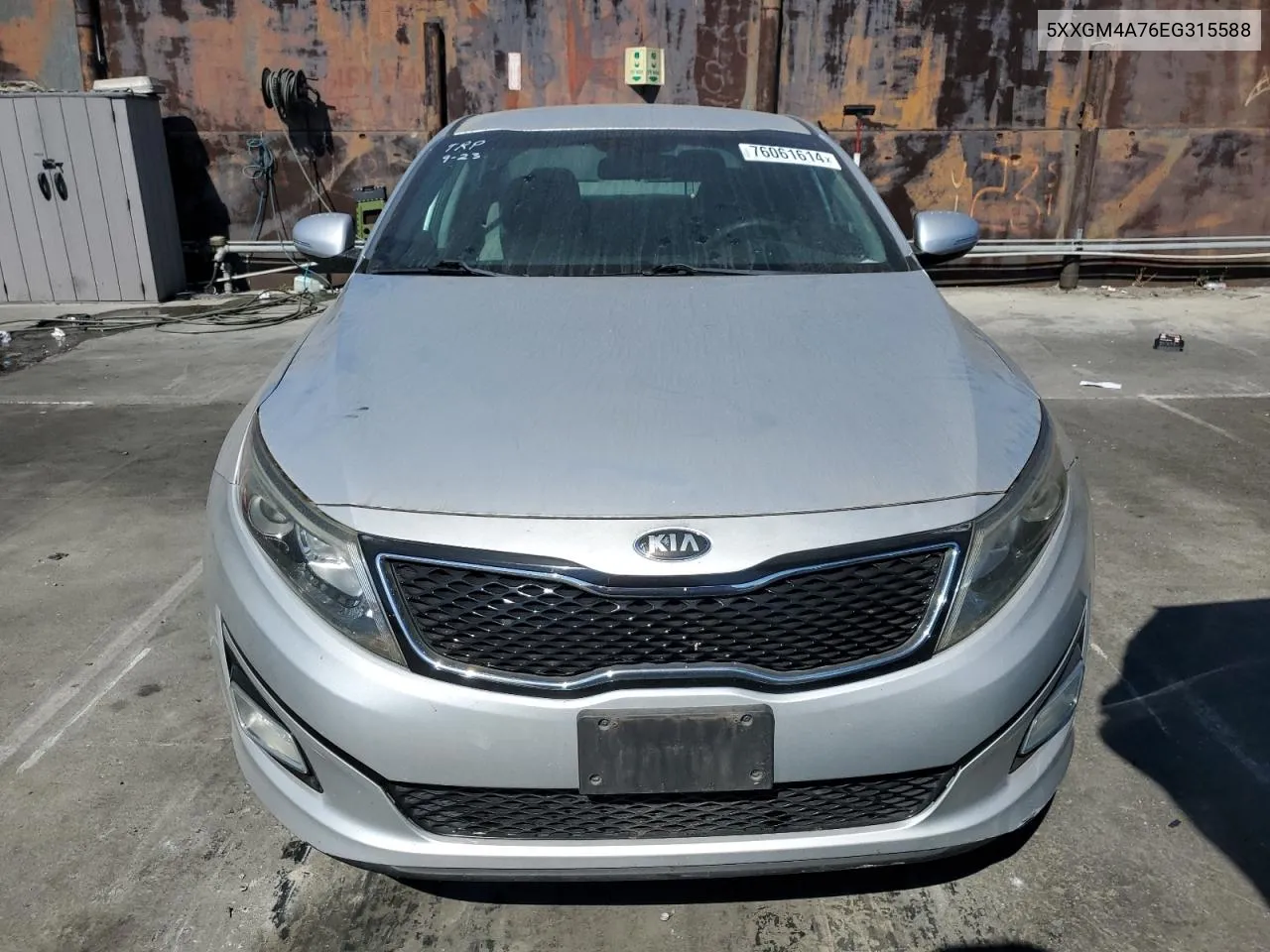 2014 Kia Optima Lx VIN: 5XXGM4A76EG315588 Lot: 76061614