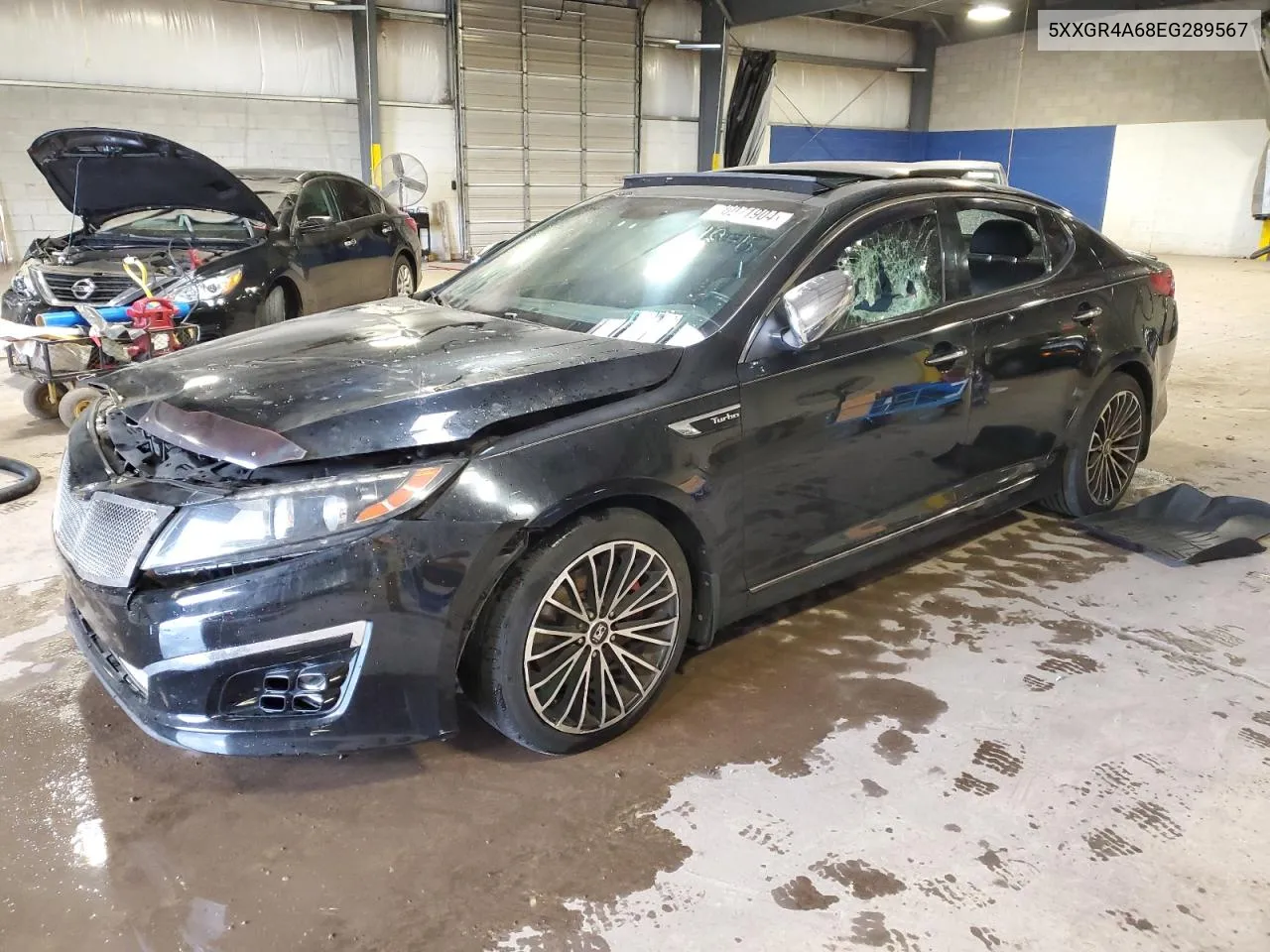 5XXGR4A68EG289567 2014 Kia Optima Sx