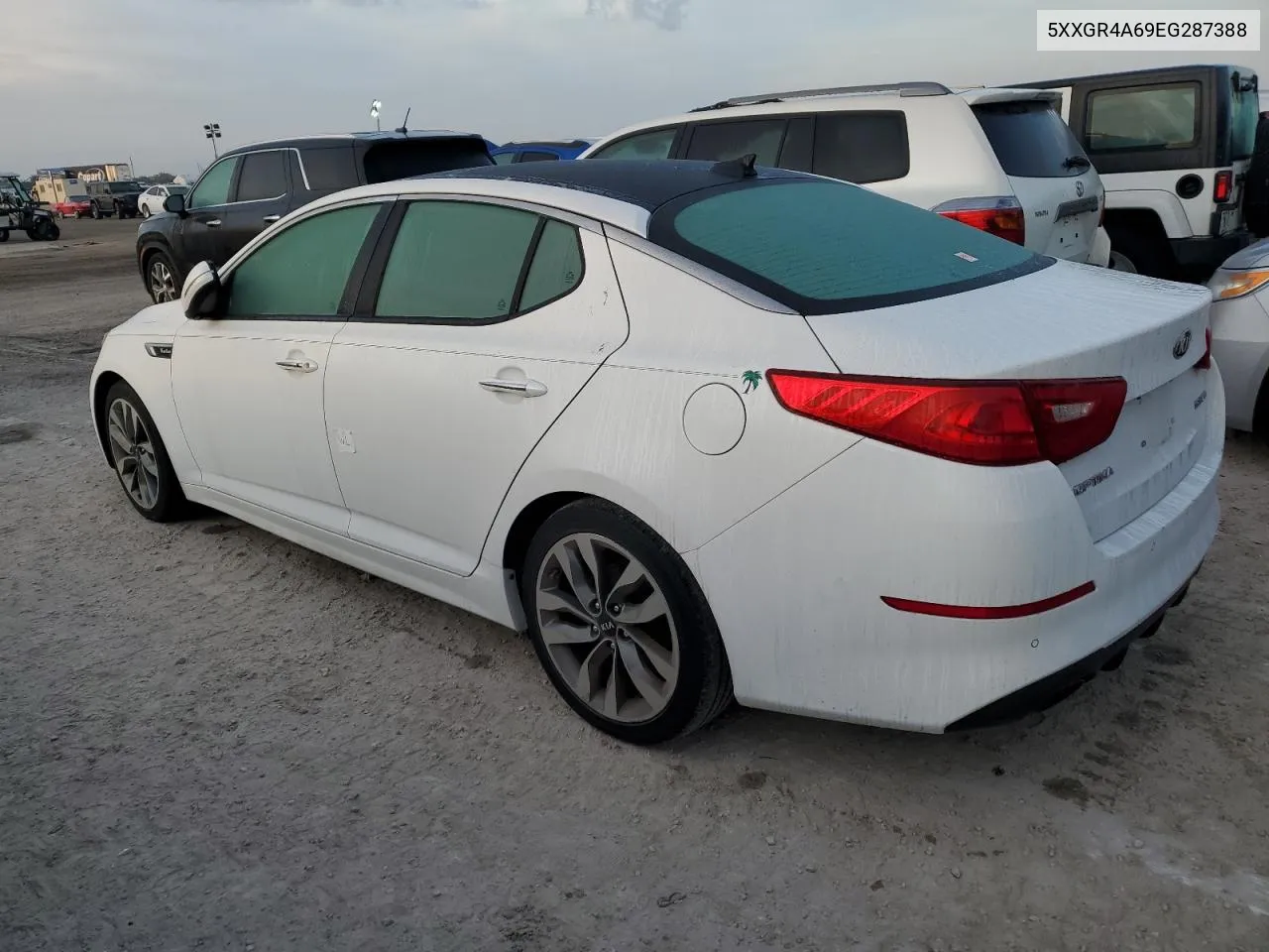 2014 Kia Optima Sx VIN: 5XXGR4A69EG287388 Lot: 76313454