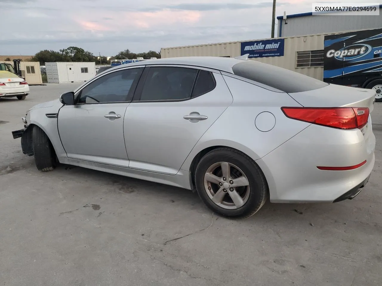 5XXGM4A77EG294699 2014 Kia Optima Lx