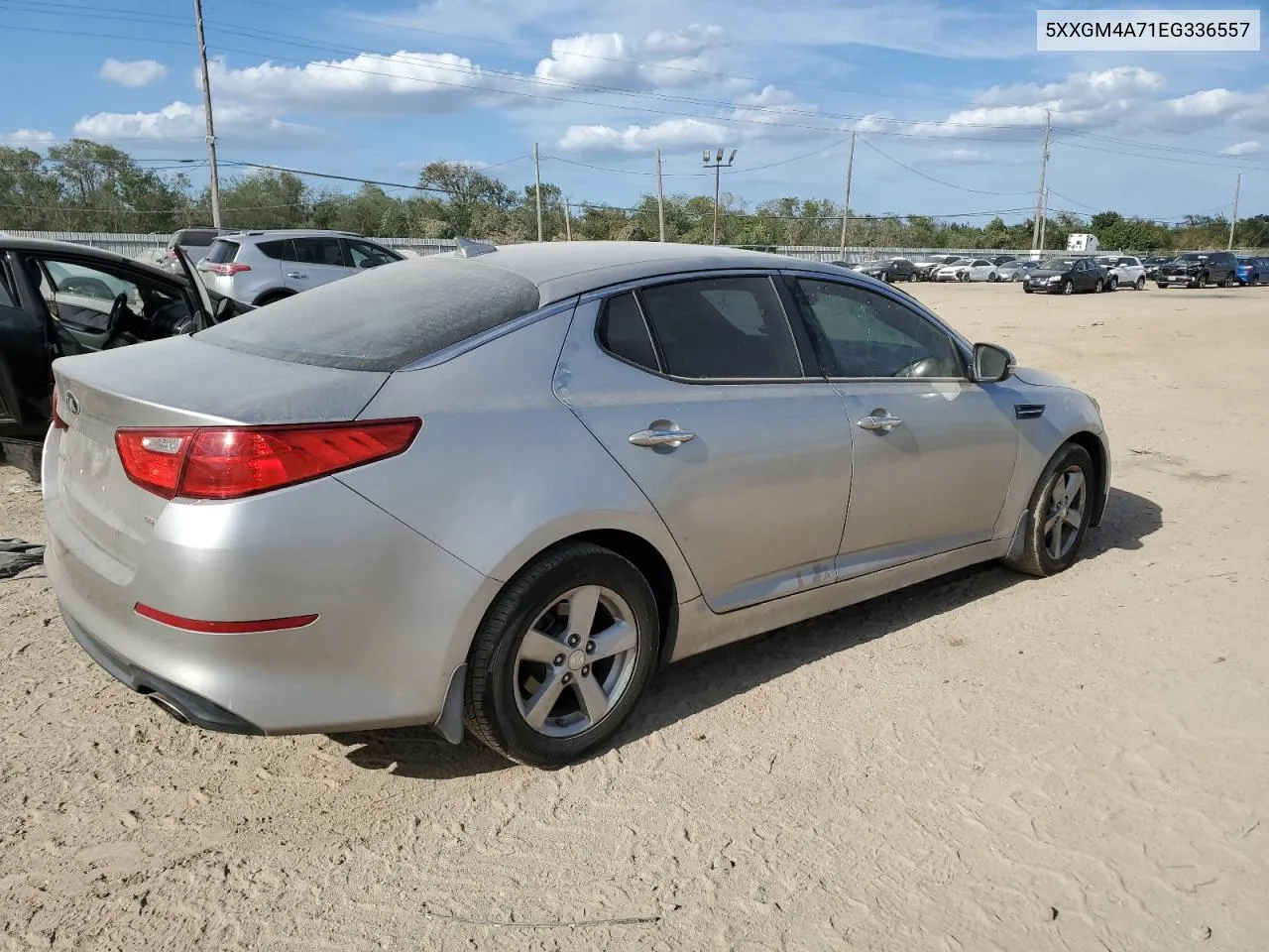 2014 Kia Optima Lx VIN: 5XXGM4A71EG336557 Lot: 76325284