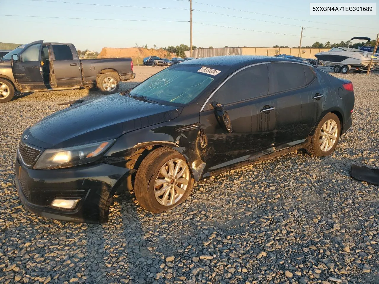 2014 Kia Optima Ex VIN: 5XXGN4A71EG301689 Lot: 76333394