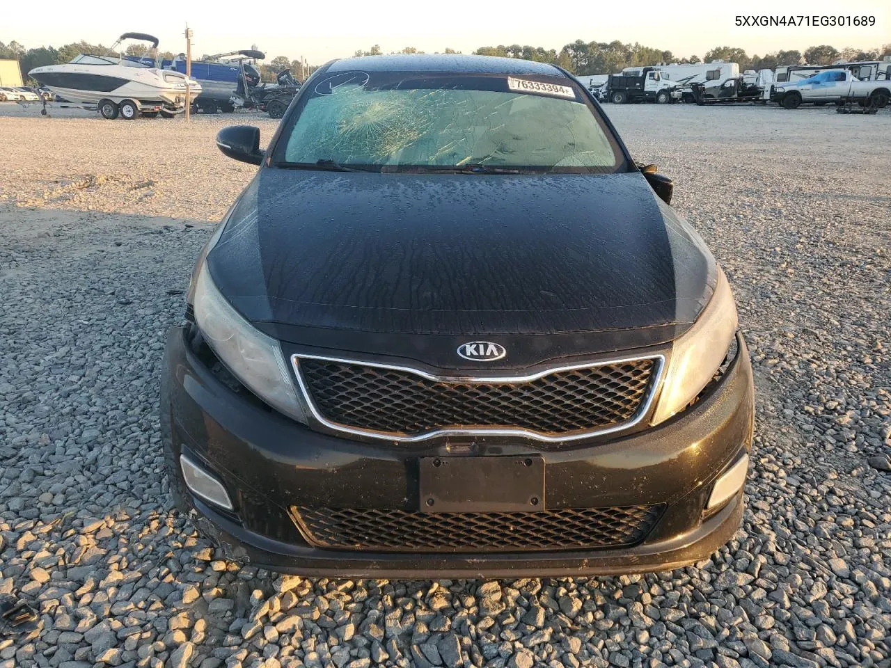 2014 Kia Optima Ex VIN: 5XXGN4A71EG301689 Lot: 76333394