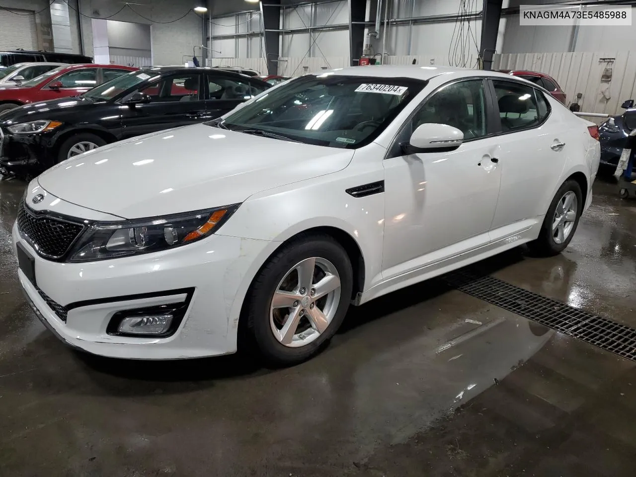 2014 Kia Optima Lx VIN: KNAGM4A73E5485988 Lot: 76340204