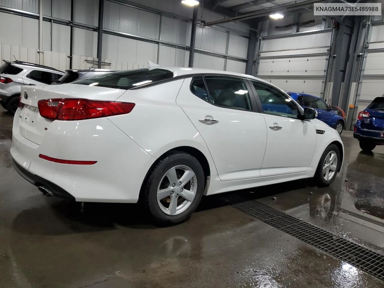 2014 Kia Optima Lx VIN: KNAGM4A73E5485988 Lot: 76340204