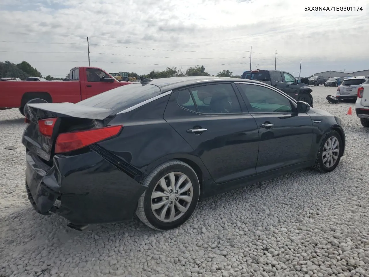 2014 Kia Optima Ex VIN: 5XXGN4A71EG301174 Lot: 76347284