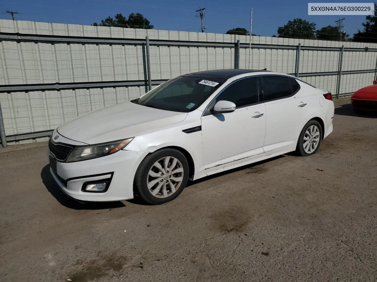 2014 Kia Optima Ex VIN: 5XXGN4A76EG300229 Lot: 76461214